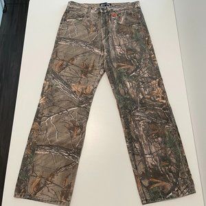 Realtree Camo Pants Jeans RN#57116 Size 32 Waist 32 Length (Actual Length 30)